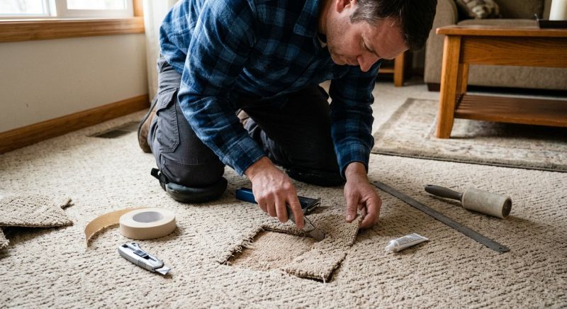 Carpet Hole Repair in Olathe, KS
