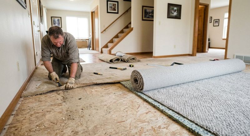 Bedroom Carpet Replacement in Freehold, NJ