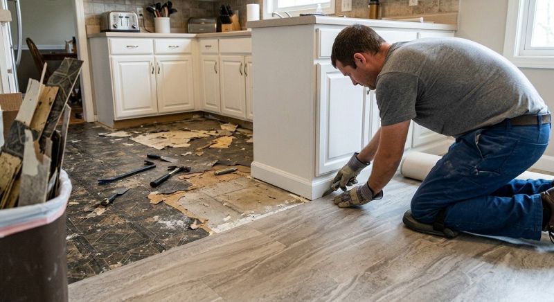 Linoleum Floor Installation in Longmont, CO
