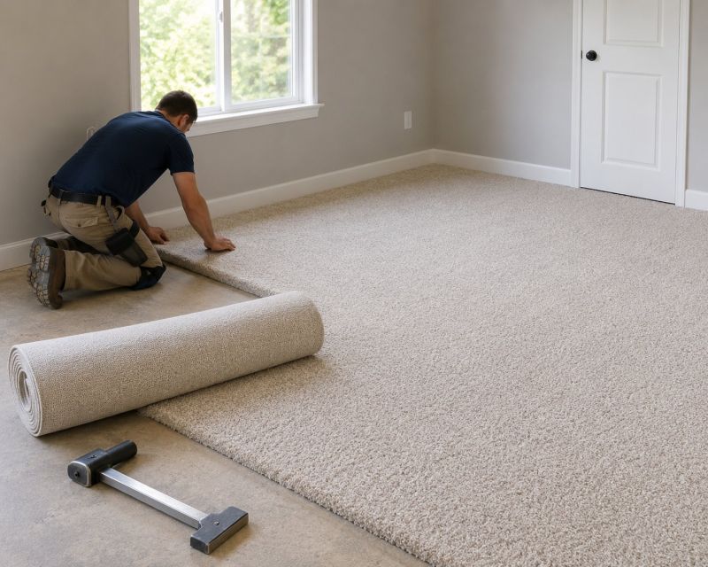 Textured Carpet Installation in Somerset County, NJ