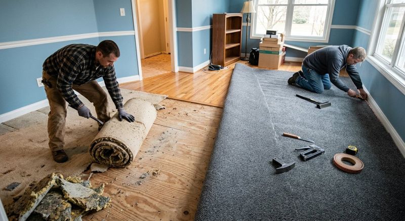 Wool Carpet Installation in Toms River, NJ
